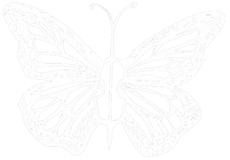 KC String Quartetet logo with Monarch butterfly