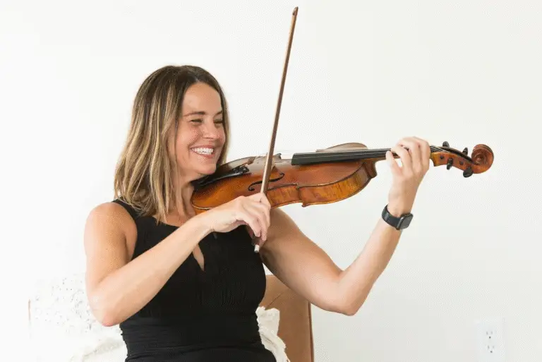 Kiersten Weingartner-Weiss, KC violin and viola Monarch strings